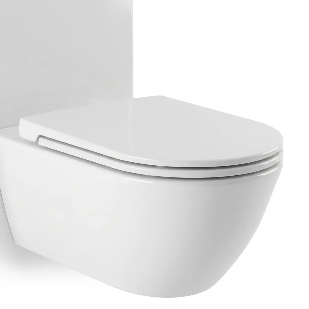 [REP-004] ASIENTO PARA WC-002  BLANCO BRILLANTE