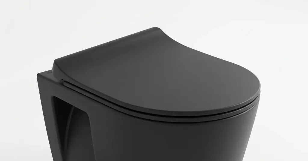 [REP-016] ASIENTO PARA WC-015 NEGRO MATE