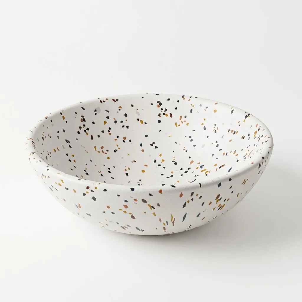 [LV-036] LAV/ DE CERAMICA PARA SOBREPONER TERRAZO MATE  40X15 CMS