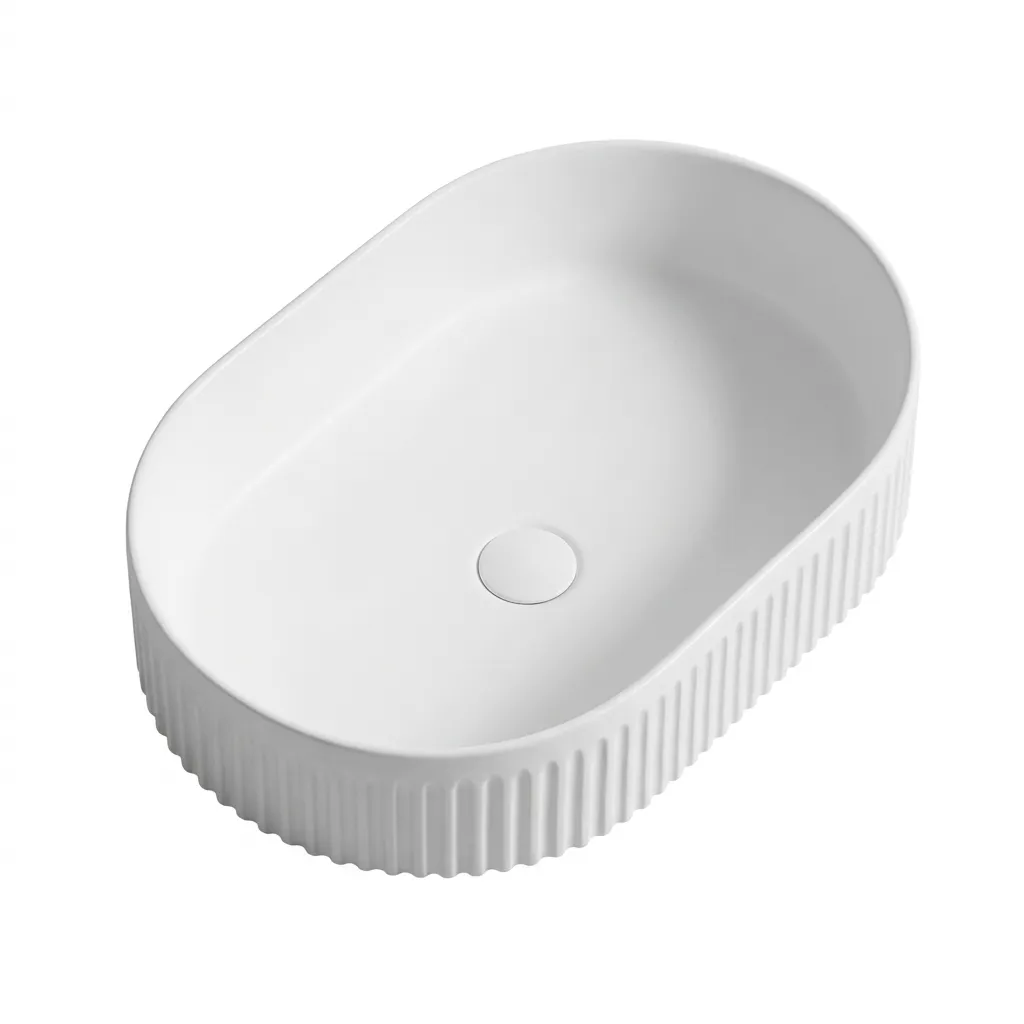 [LV-031] LAV/SOBREPONER BLANCO BRILLANTE 50X32X12 CMS