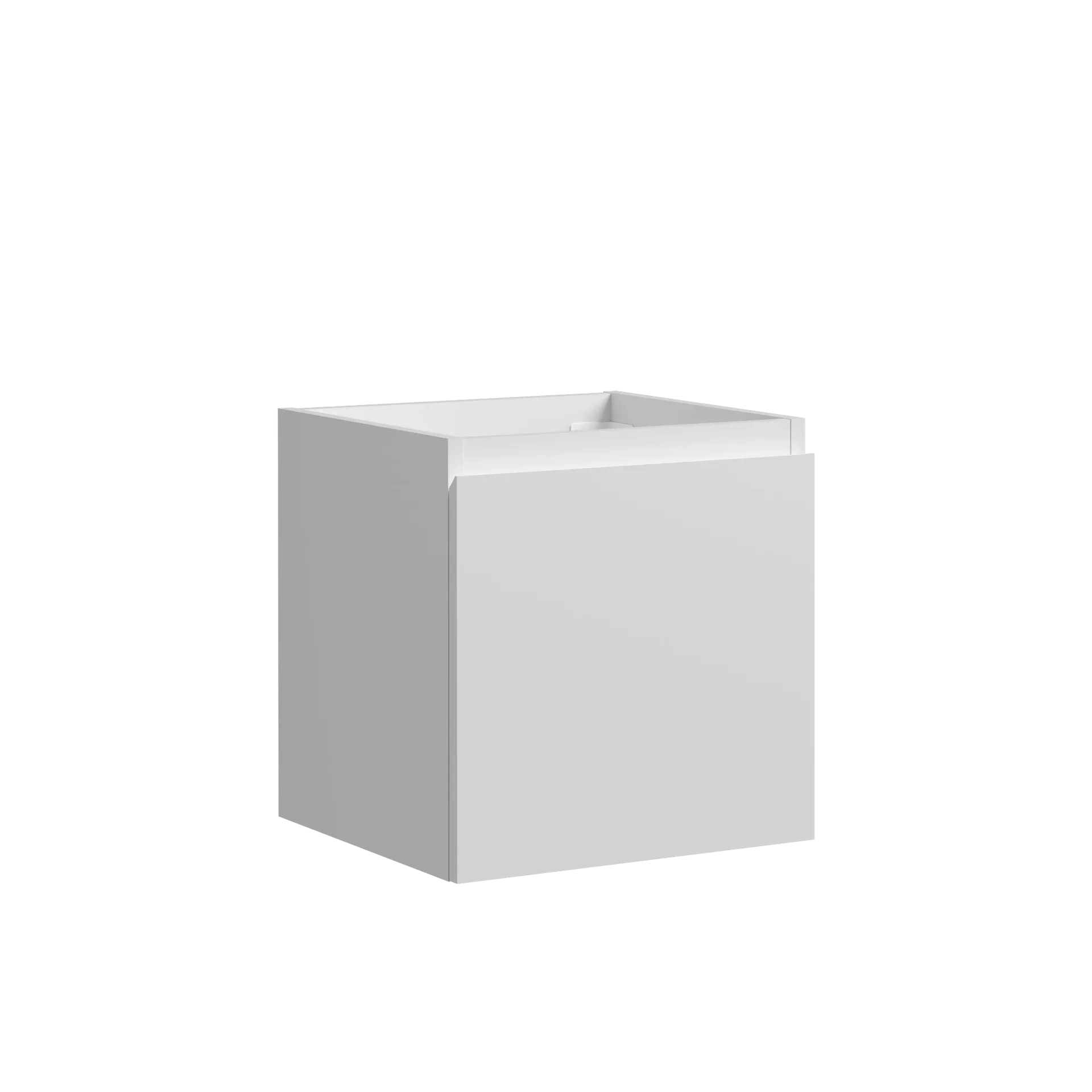 [MUSO-017] MUEBLE DE BAÑO BLANCO BRILLANTE 1 GAVETA  40X40X42CMS ( SOLO CAJON )