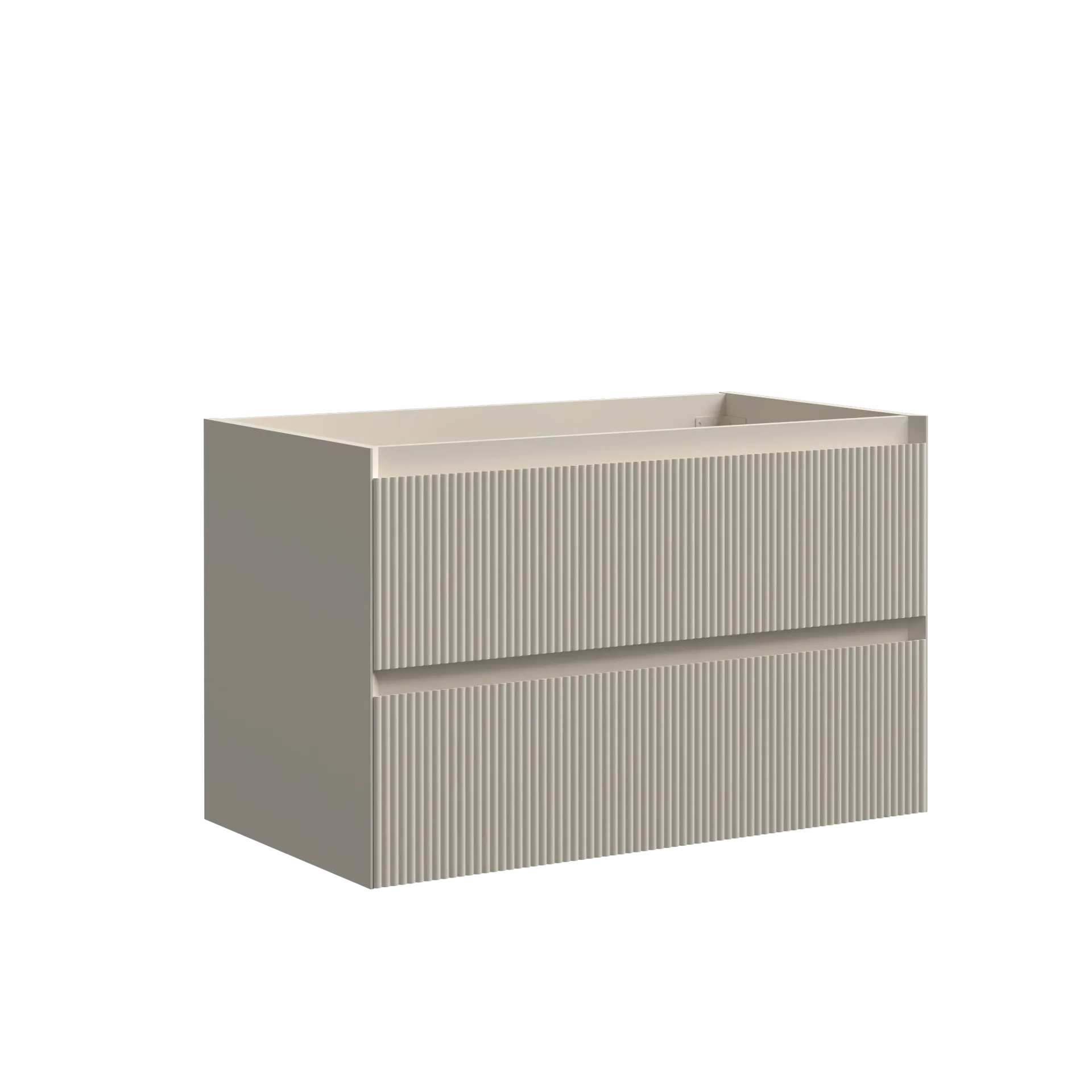 [MUSO-012] MUEBLE DE BAÑO GREIGE MATE  2 GAVETAS  79X45X50CMS ( SOLO CAJON )