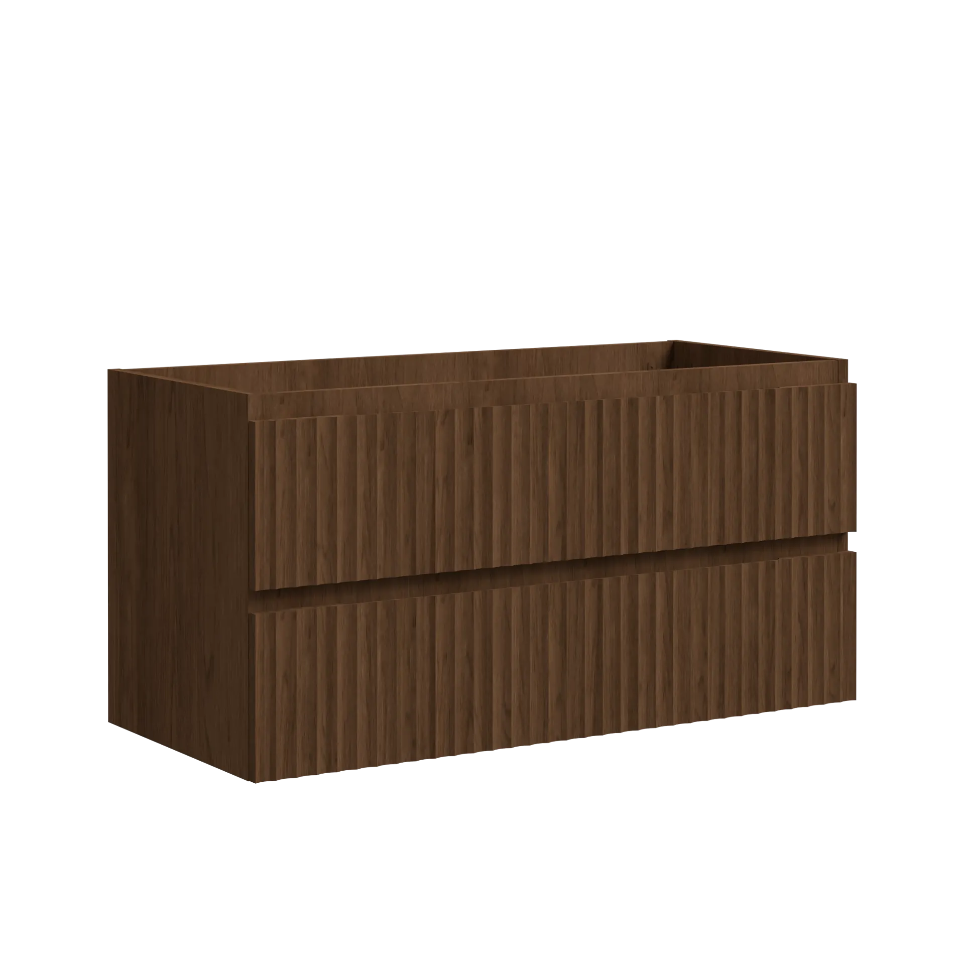 MUEBLE DE BAÑO OAK HAZELNUT  2 GAVETAS  99X45X50CMS ( SOLO CAJON )
