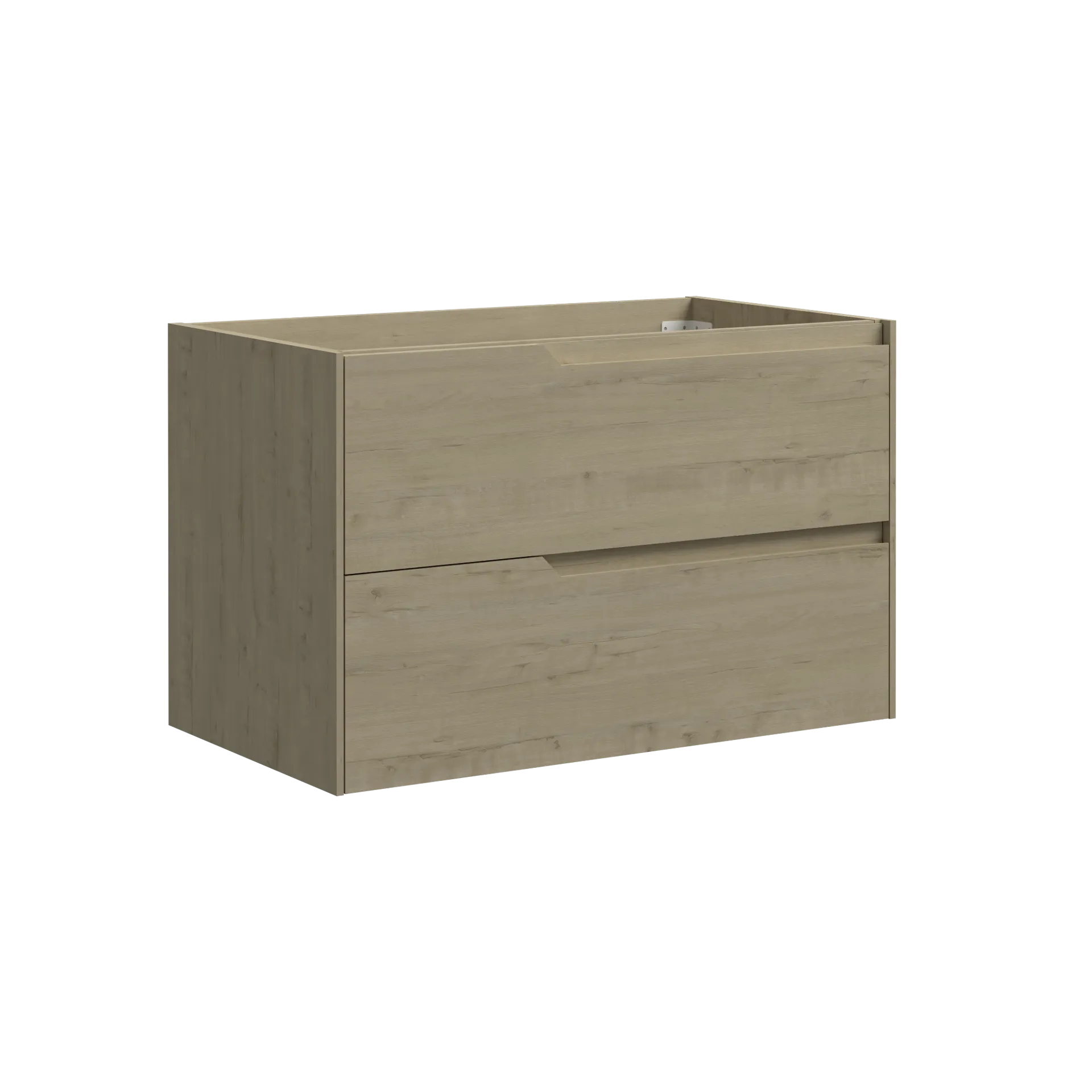 MUEBLE DE BAÑO OAK LIGHT 2 GAVETAS  79X45X50CMS ( SOLO CAJON )